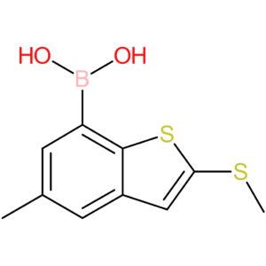 5-methyl-2-(methylthio)benzothiophene-7-boronic acid