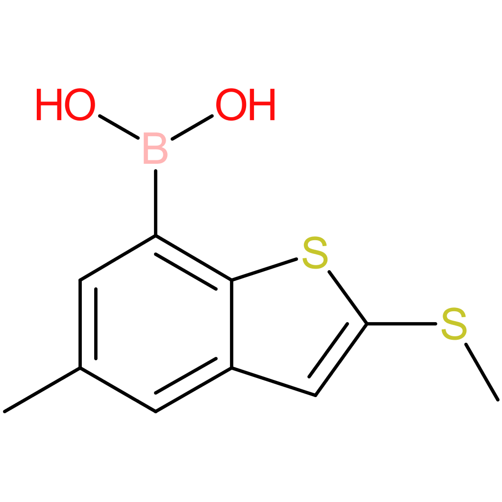 5-methyl-2-(methylthio)benzothiophene-7-boronic acid