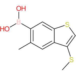 5-methyl-3-(methylthio)benzothiophene-6-boronic acid