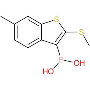 6-methyl-2-(methylthio)benzothiophene-3-boronic acid