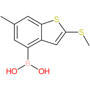 6-methyl-2-(methylthio)benzothiophene-4-boronic acid