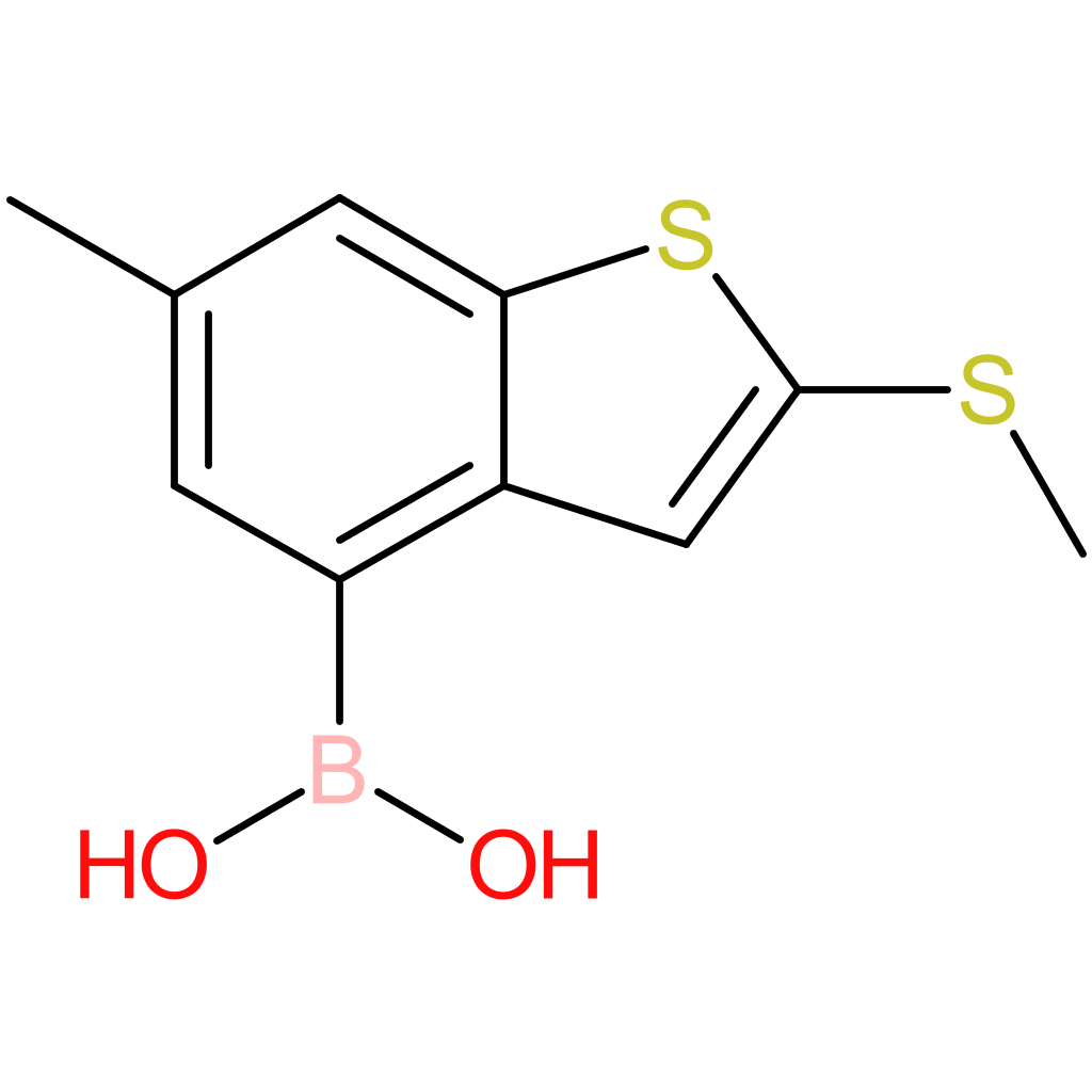 6-methyl-2-(methylthio)benzothiophene-4-boronic acid
