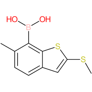 6-methyl-2-(methylthio)benzothiophene-7-boronic acid