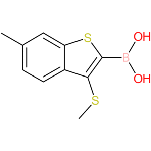 6-methyl-3-(methylthio)benzothiophene-2-boronic acid