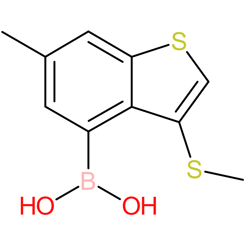 6-methyl-3-(methylthio)benzothiophene-4-boronic acid