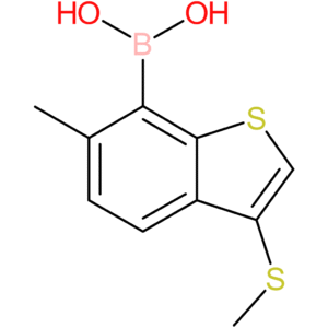 6-methyl-3-(methylthio)benzothiophene-7-boronic acid