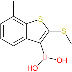 7-methyl-2-(methylthio)benzothiophene-3-boronic acid