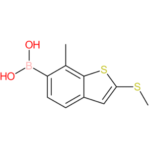 7-methyl-2-(methylthio)benzothiophene-6-boronic acid