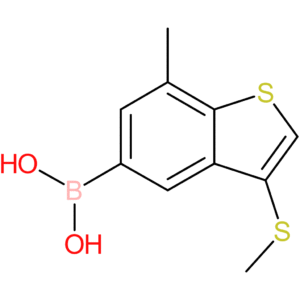 7-methyl-3-(methylthio)benzothiophene-5-boronic acid