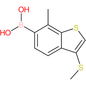 7-methyl-3-(methylthio)benzothiophene-6-boronic acid