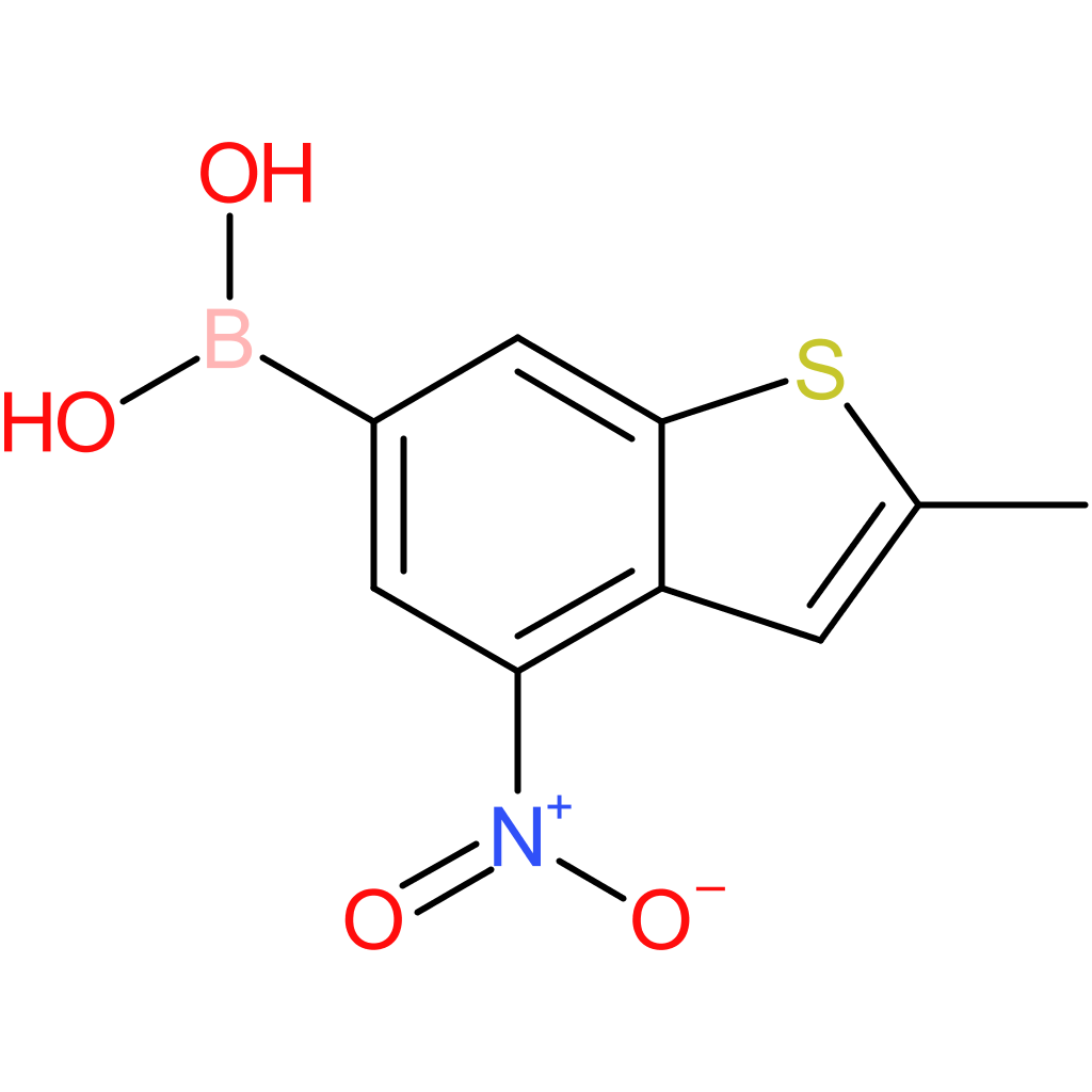 2-methyl-4-nitrobenzothiophene-6-boronic acid