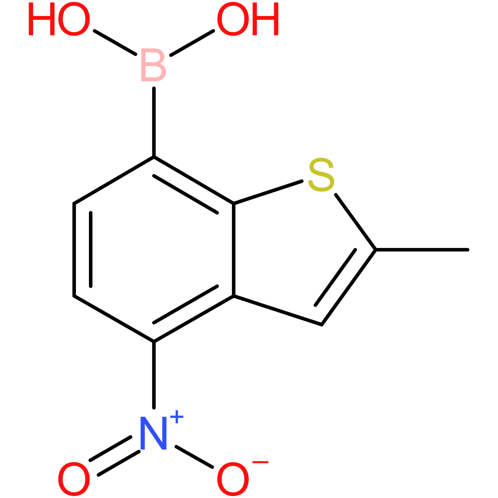 2-methyl-4-nitrobenzothiophene-7-boronic acid