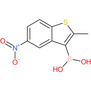 2-methyl-5-nitrobenzothiophene-3-boronic acid