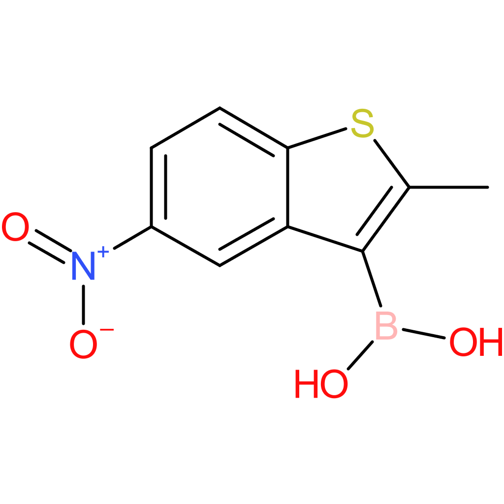 2-methyl-5-nitrobenzothiophene-3-boronic acid