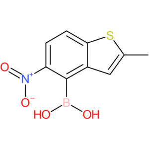 2-methyl-5-nitrobenzothiophene-4-boronic acid