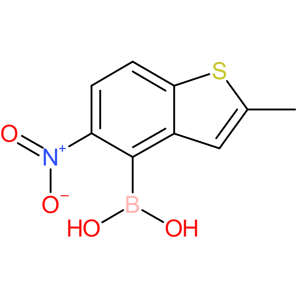 2-methyl-5-nitrobenzothiophene-4-boronic acid