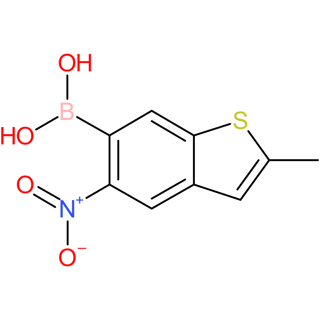 2-methyl-5-nitrobenzothiophene-6-boronic acid