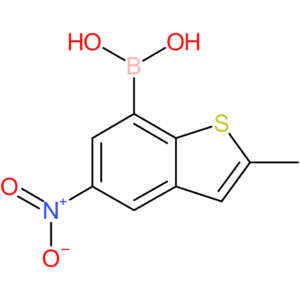 2-methyl-5-nitrobenzothiophene-7-boronic acid