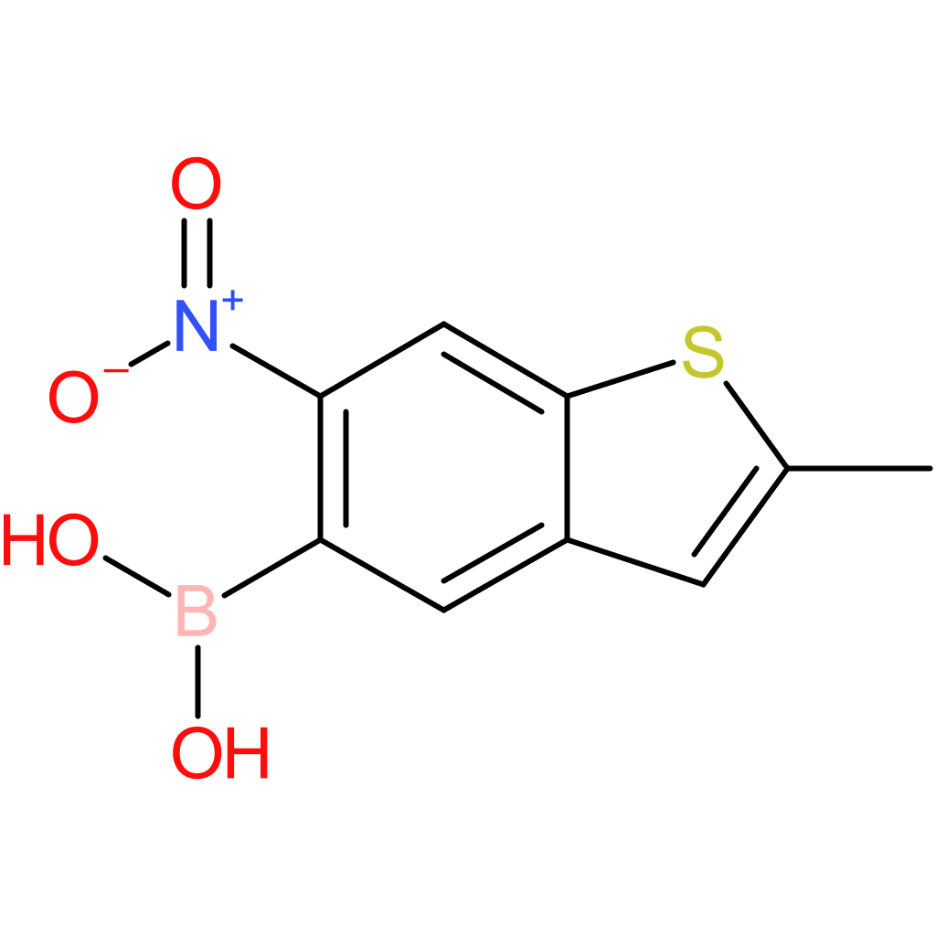 2-methyl-6-nitrobenzothiophene-5-boronic acid