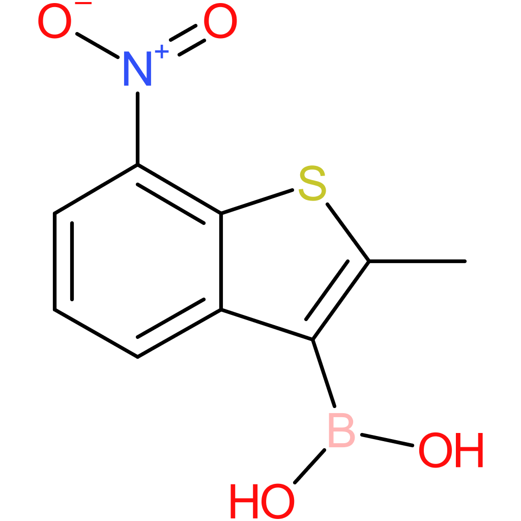 2-methyl-7-nitrobenzothiophene-3-boronic acid