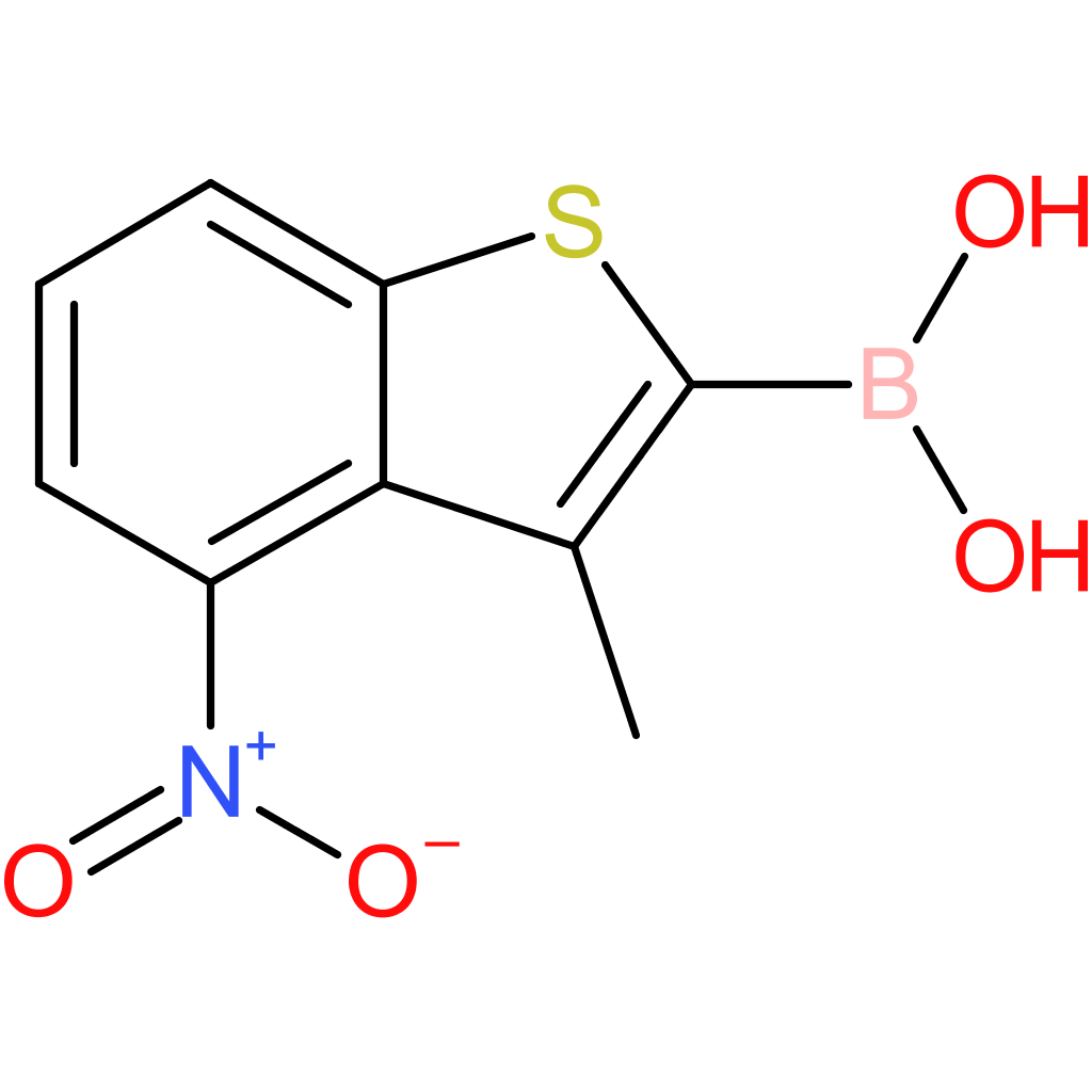 3-methyl-4-nitrobenzothiophene-2-boronic acid