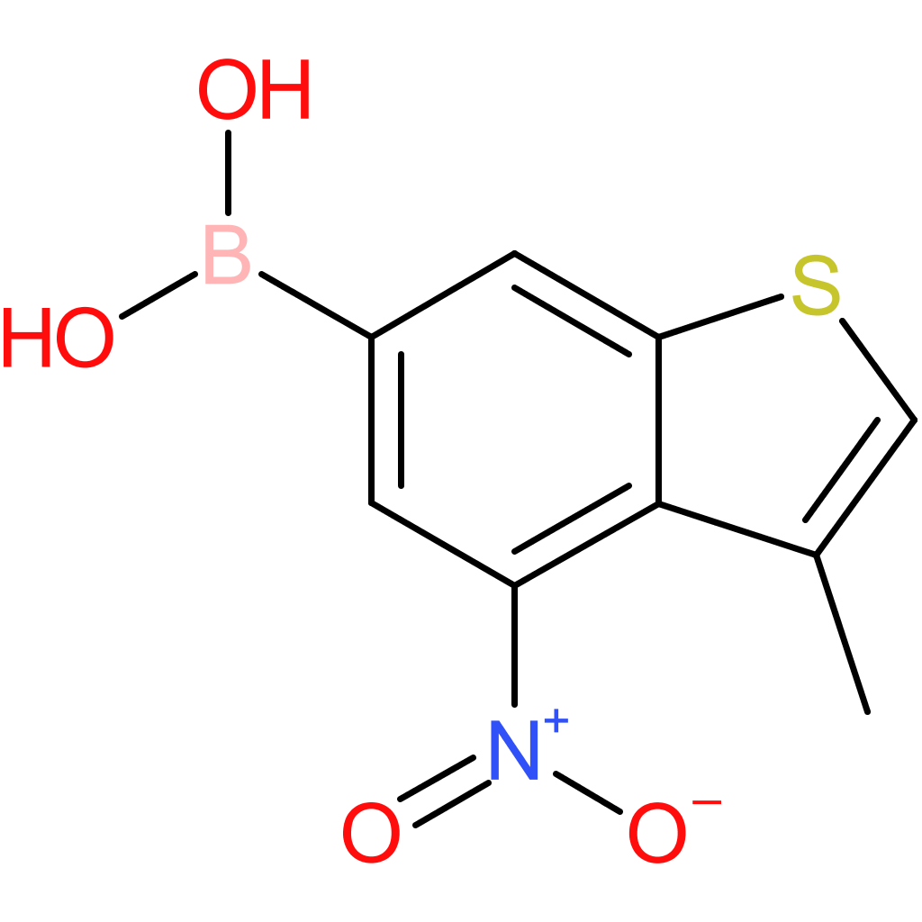3-methyl-4-nitrobenzothiophene-6-boronic acid