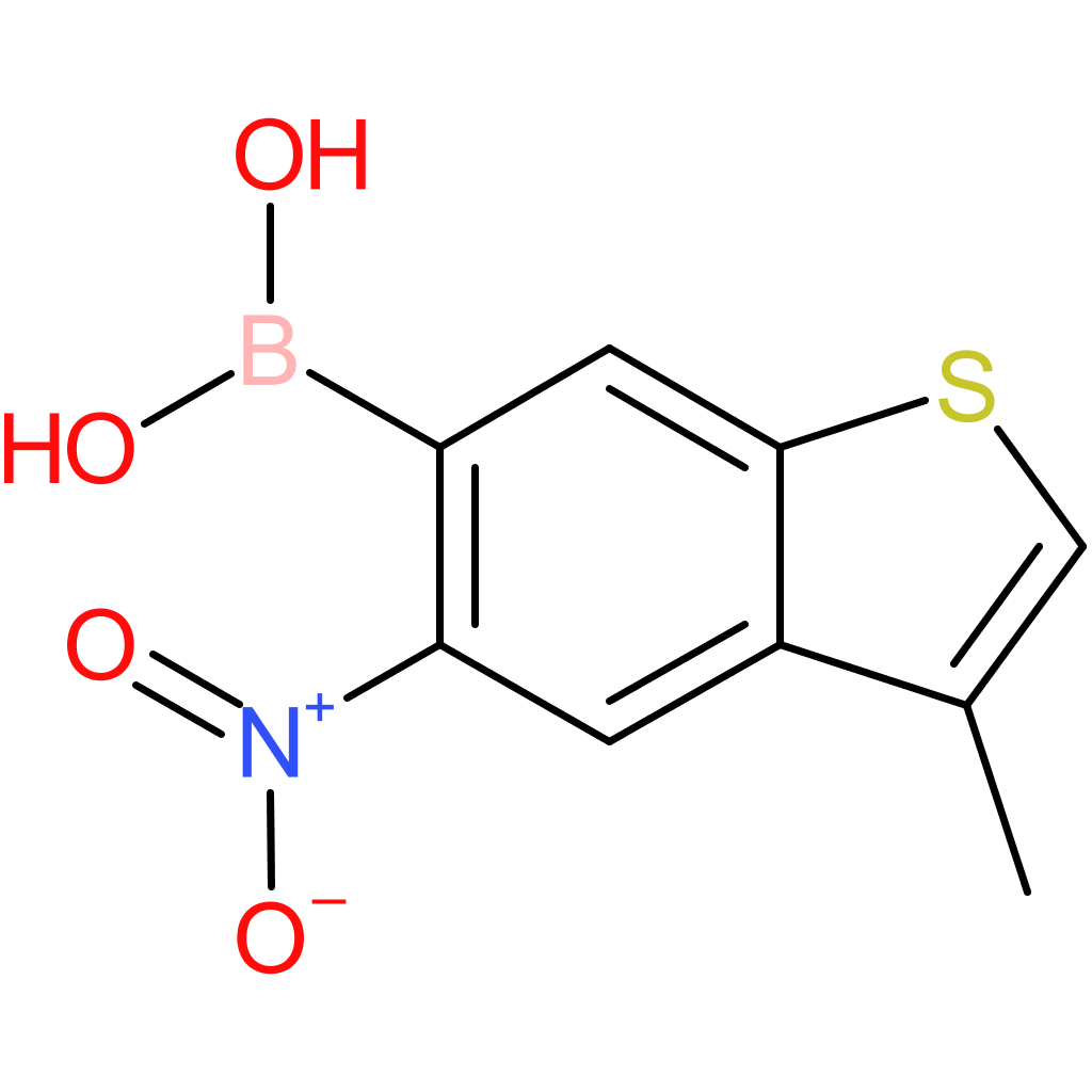 3-methyl-5-nitrobenzothiophene-6-boronic acid