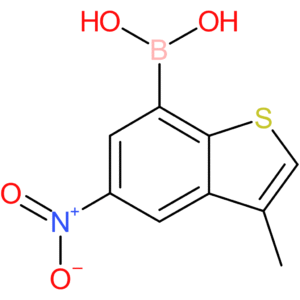 3-methyl-5-nitrobenzothiophene-7-boronic acid