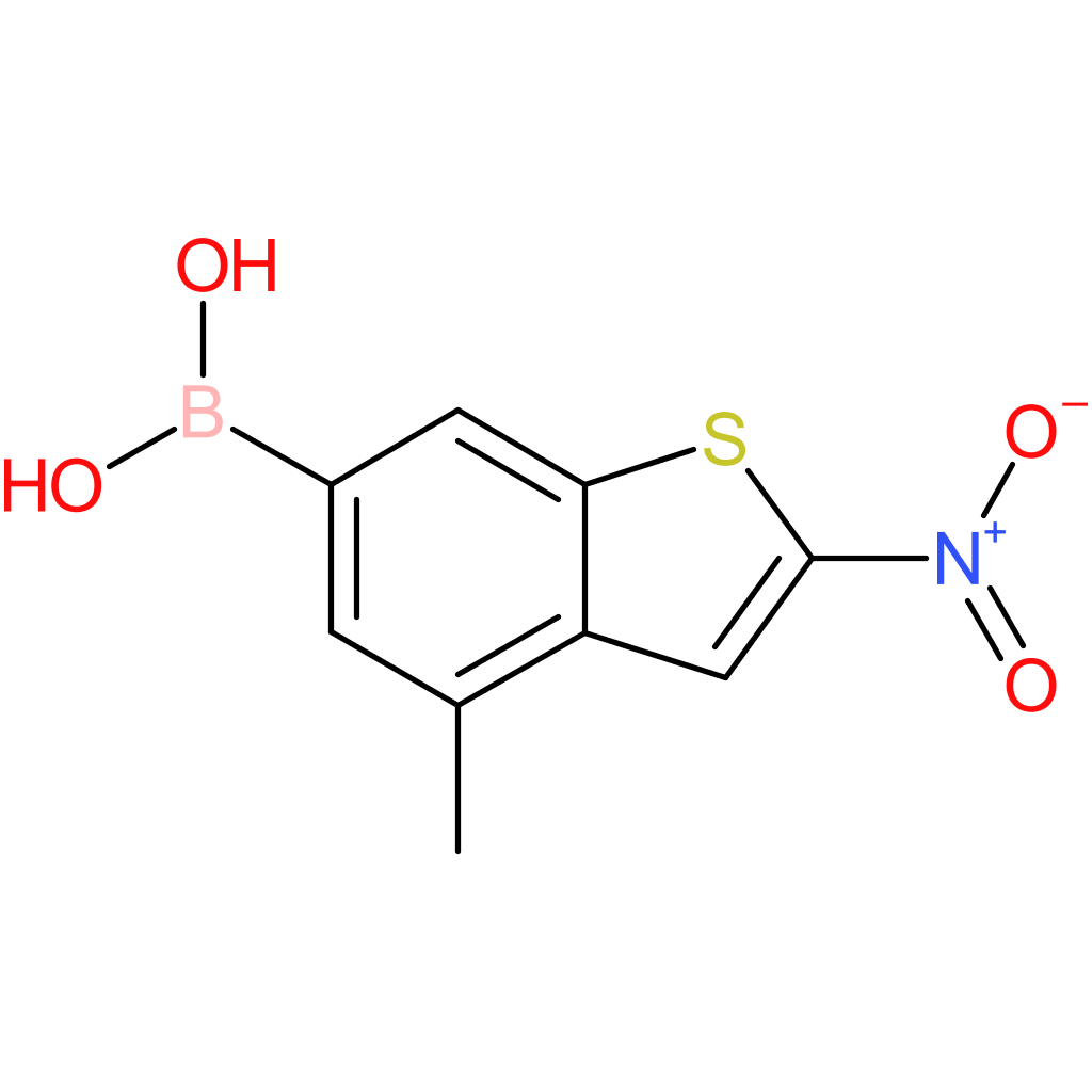 4-methyl-2-nitrobenzothiophene-6-boronic acid