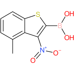 4-methyl-3-nitrobenzothiophene-2-boronic acid