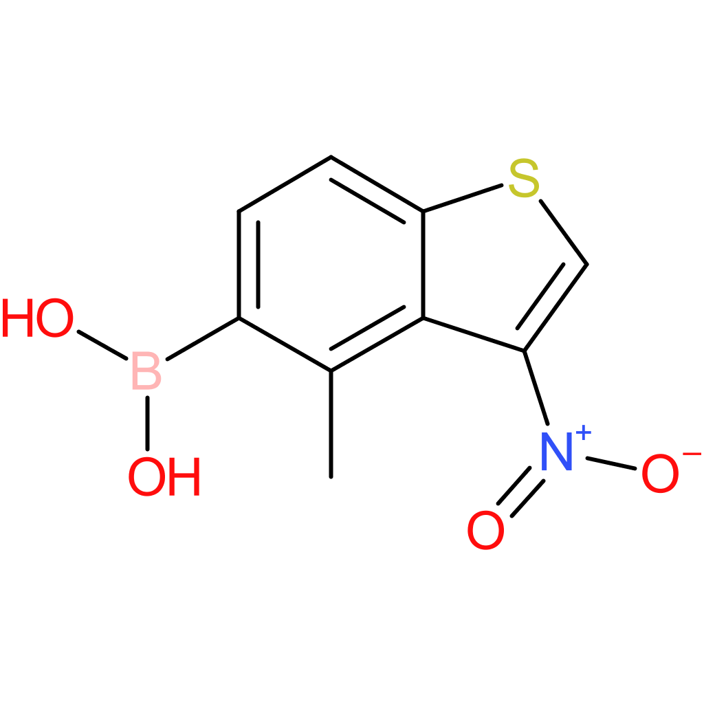 4-methyl-3-nitrobenzothiophene-5-boronic acid