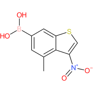 4-methyl-3-nitrobenzothiophene-6-boronic acid
