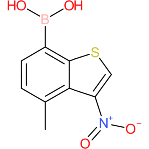 4-methyl-3-nitrobenzothiophene-7-boronic acid