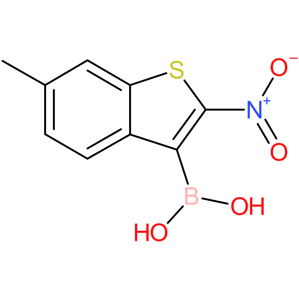 6-methyl-2-nitrobenzothiophene-3-boronic acid