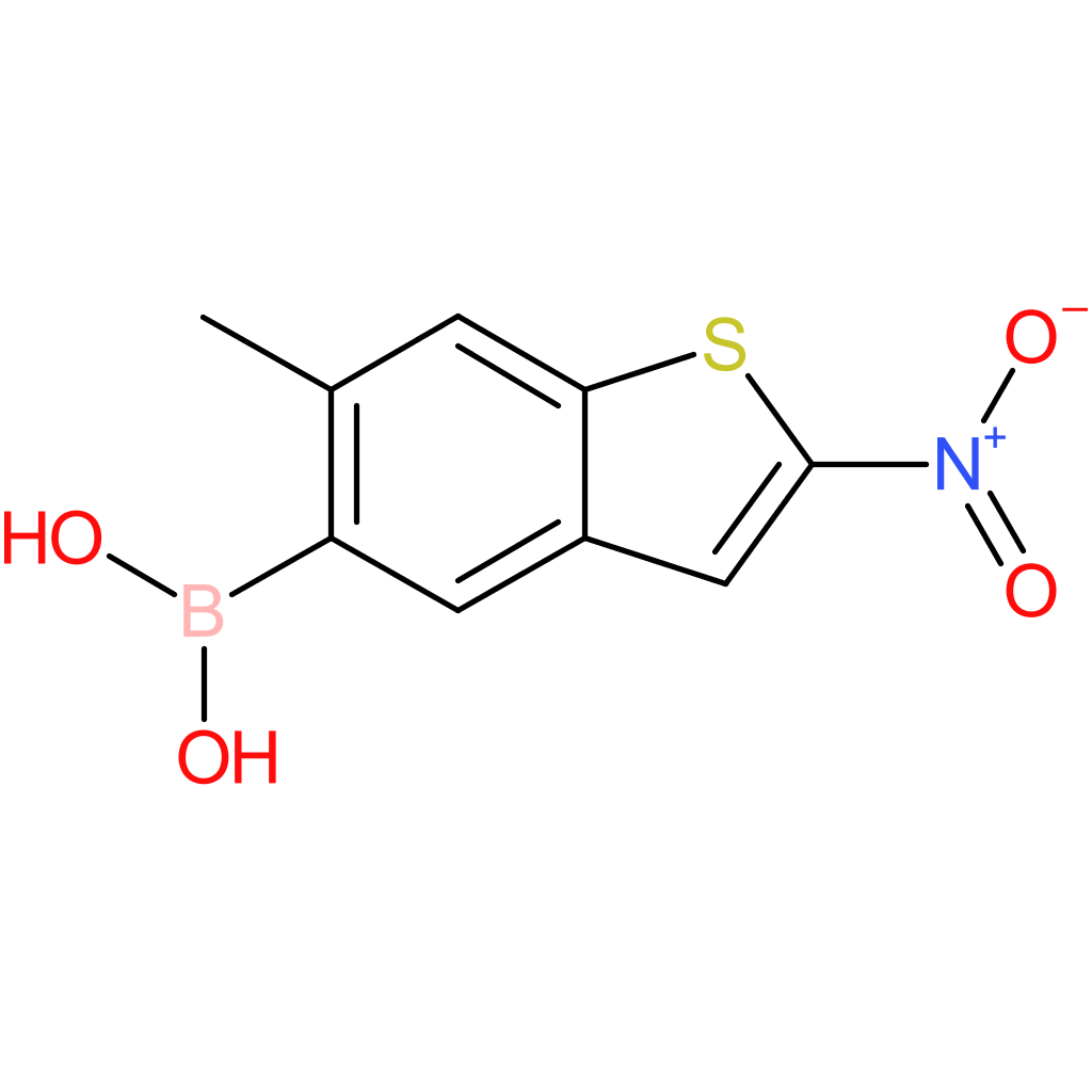 6-methyl-2-nitrobenzothiophene-5-boronic acid