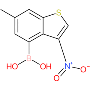6-methyl-3-nitrobenzothiophene-4-boronic acid