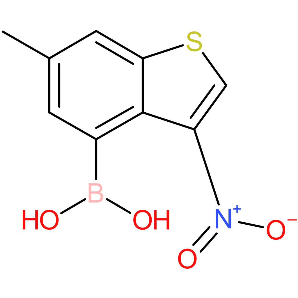 6-methyl-3-nitrobenzothiophene-4-boronic acid