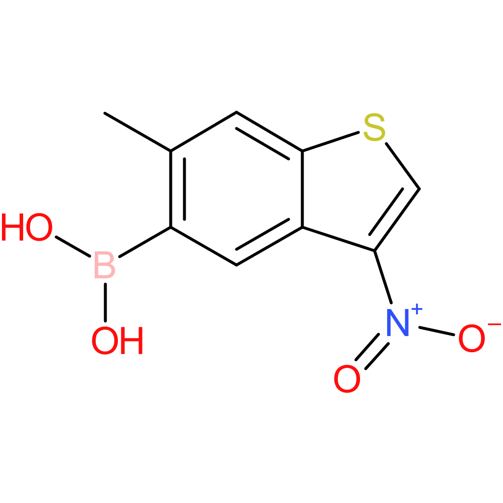 6-methyl-3-nitrobenzothiophene-5-boronic acid