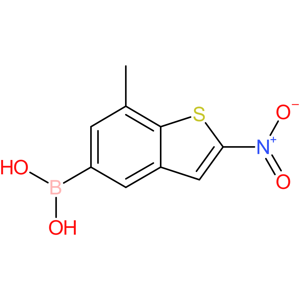 7-methyl-2-nitrobenzothiophene-5-boronic acid