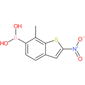 7-methyl-2-nitrobenzothiophene-6-boronic acid