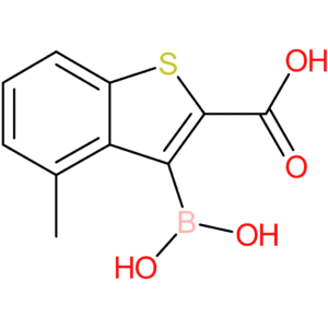 2-carboxy-4-methylbenzothiophene-3-boronic acid