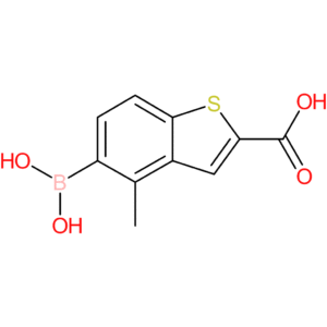 2-carboxy-4-methylbenzothiophene-5-boronic acid
