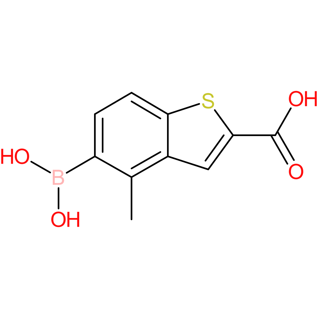 2-carboxy-4-methylbenzothiophene-5-boronic acid