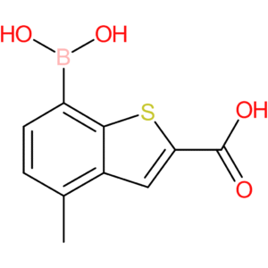 2-carboxy-4-methylbenzothiophene-7-boronic acid