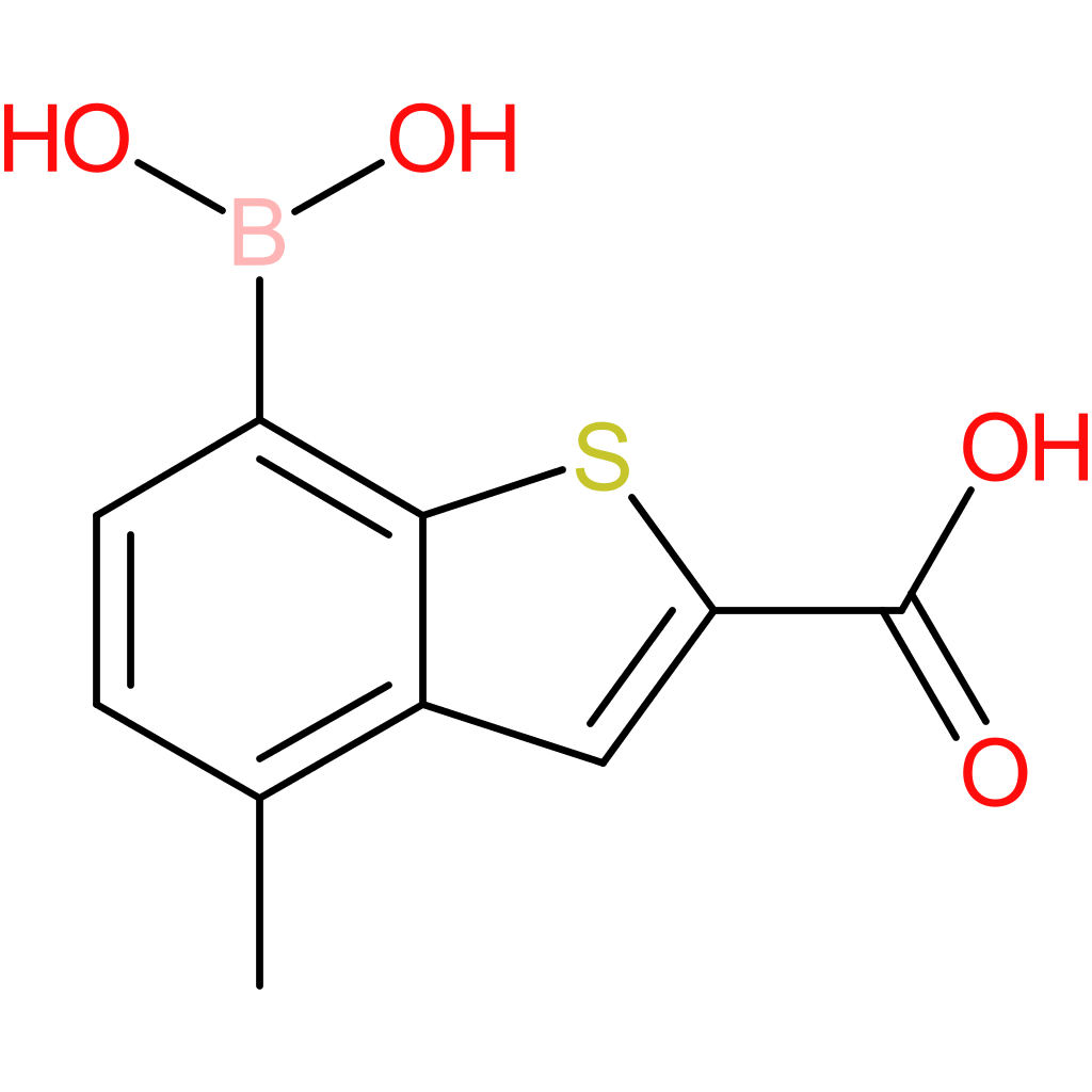 2-carboxy-4-methylbenzothiophene-7-boronic acid