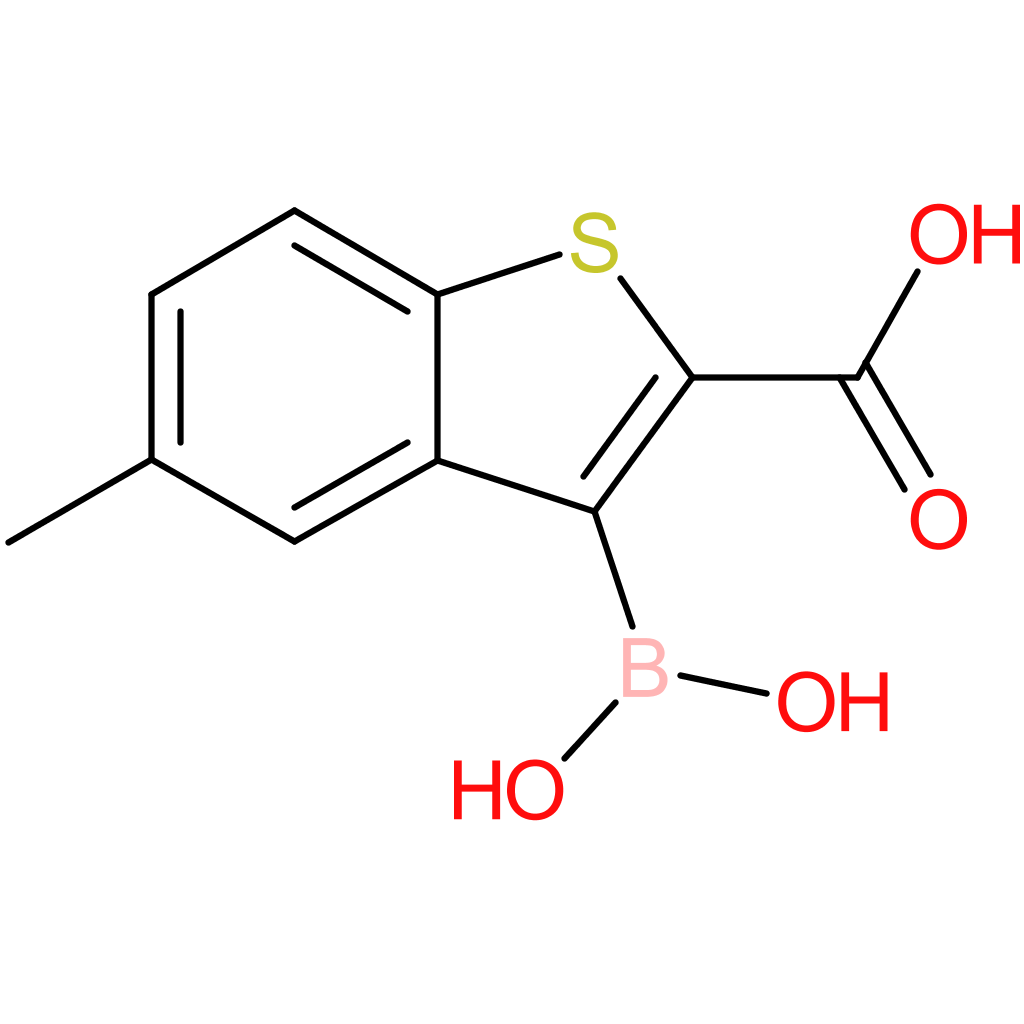 2-carboxy-5-methylbenzothiophene-3-boronic acid