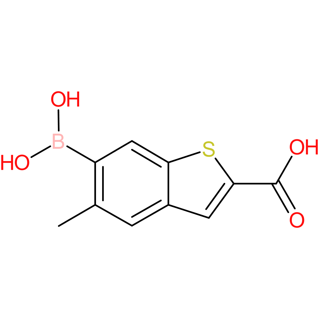 2-carboxy-5-methylbenzothiophene-6-boronic acid