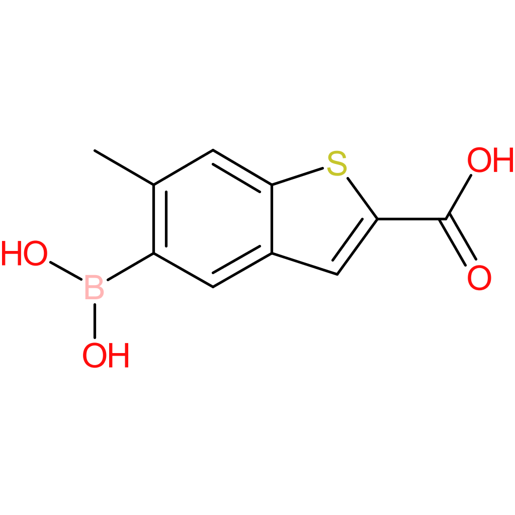 2-carboxy-6-methylbenzothiophene-5-boronic acid