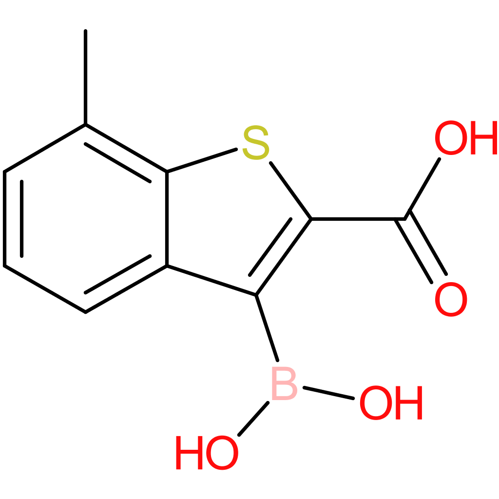 2-carboxy-7-methylbenzothiophene-3-boronic acid
