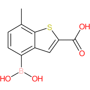 2-carboxy-7-methylbenzothiophene-4-boronic acid